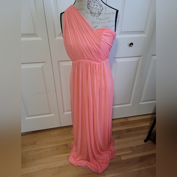 David's Bridal Coral Convertible Dress Size 4 - Picture 6 of 6